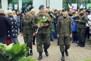 „Vivat Maj, 3 Maj”.  Obchody w Tomaszowie Mazowieckim [ZDJĘCIA]